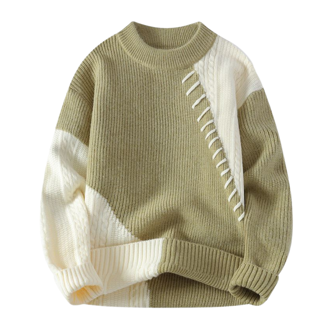 Jersey asimétrico de cashmere