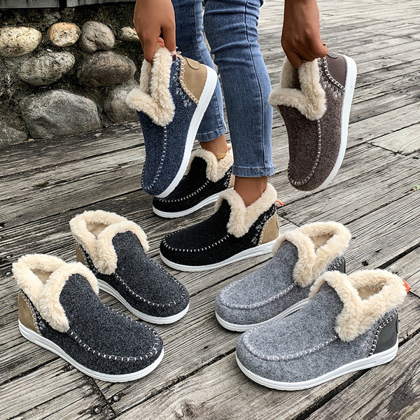 🥾Zapatillas suaves y afelpadas para unos pies cómodos.