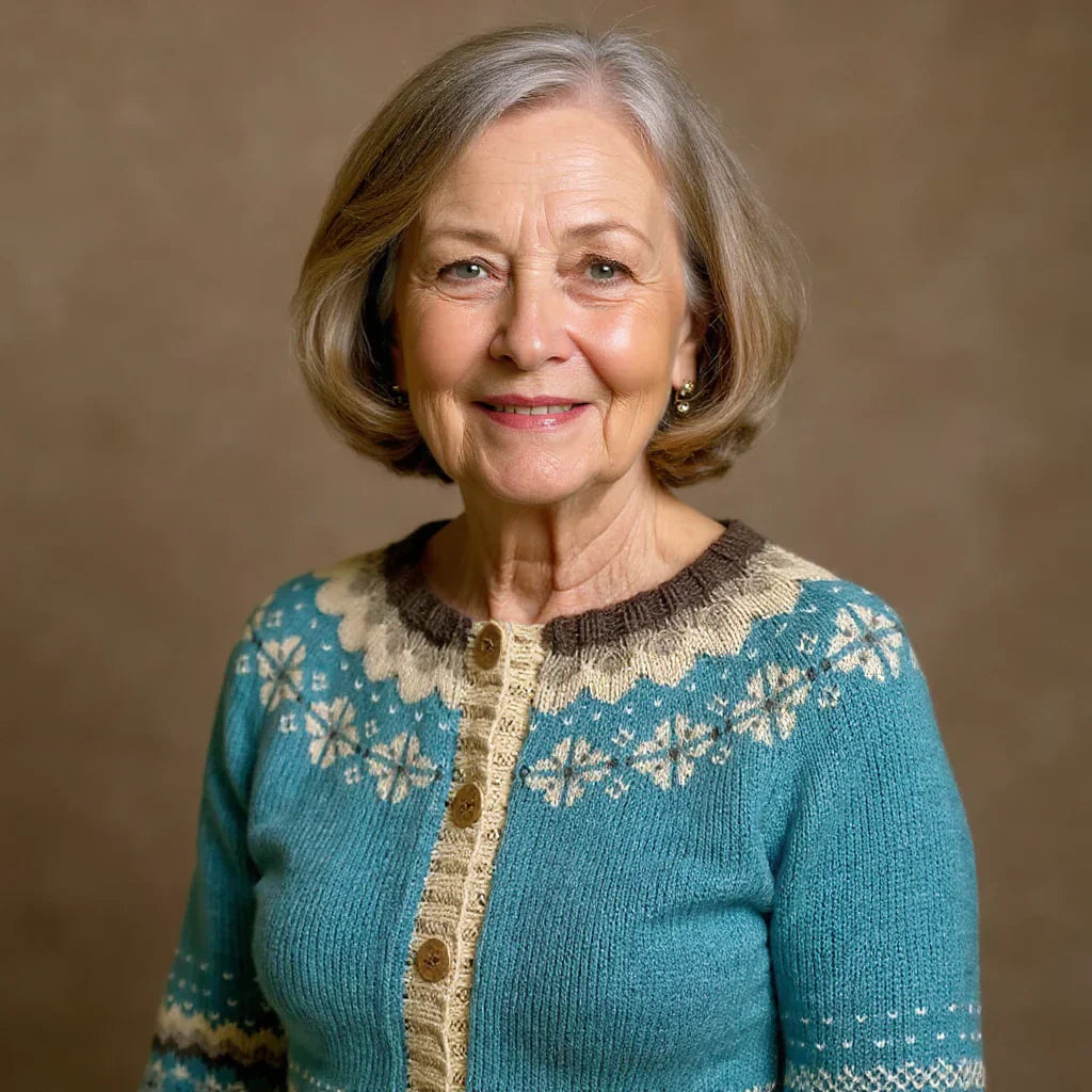 Allaira | Cárdigan islandés vintage