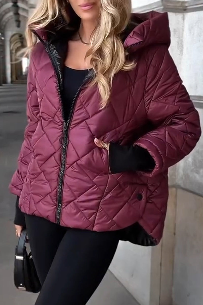 Chaqueta de mujer con capucha