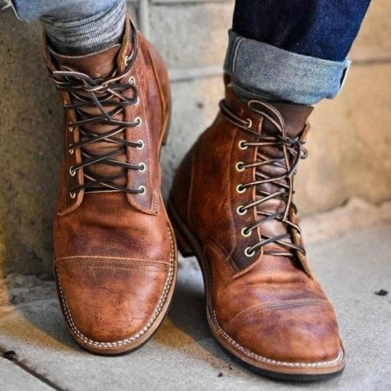 Christian | Botines de cuero premium