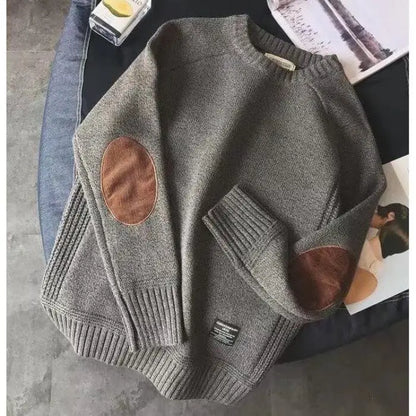 Jersey Ajustado de Cuello Redondo para Hombre