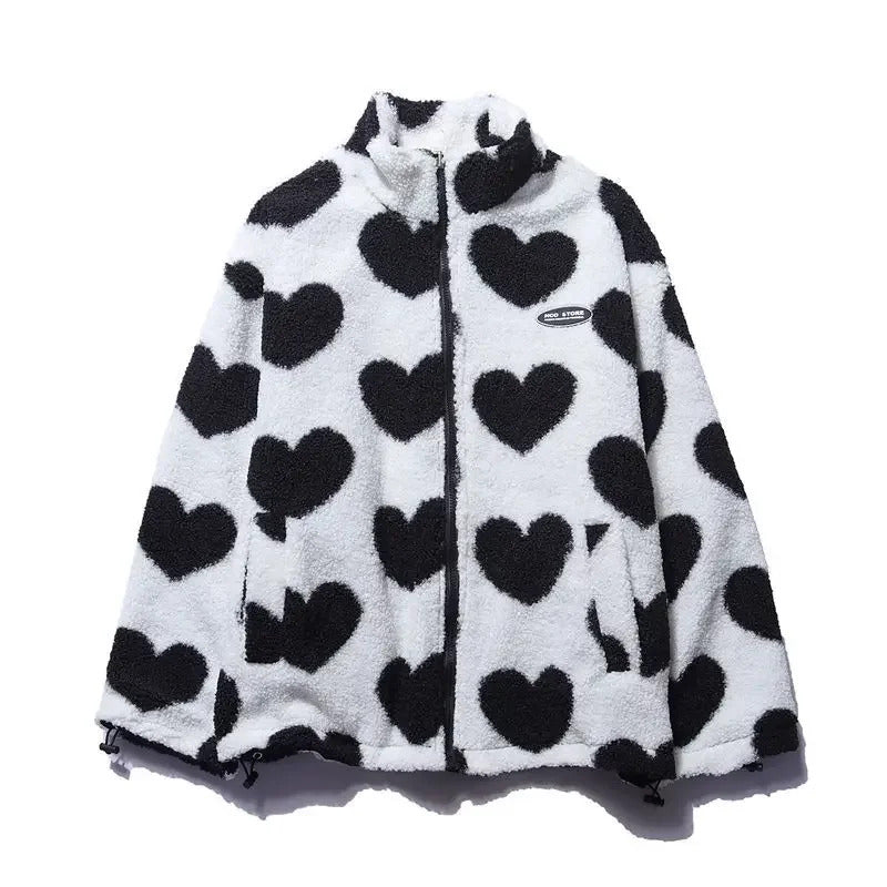 Daria™ – Chaqueta reversible con corazones