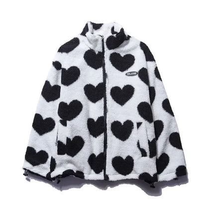 Daria™ – Chaqueta reversible con corazones