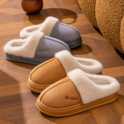 Zapatillas térmicas de casa para mujer
