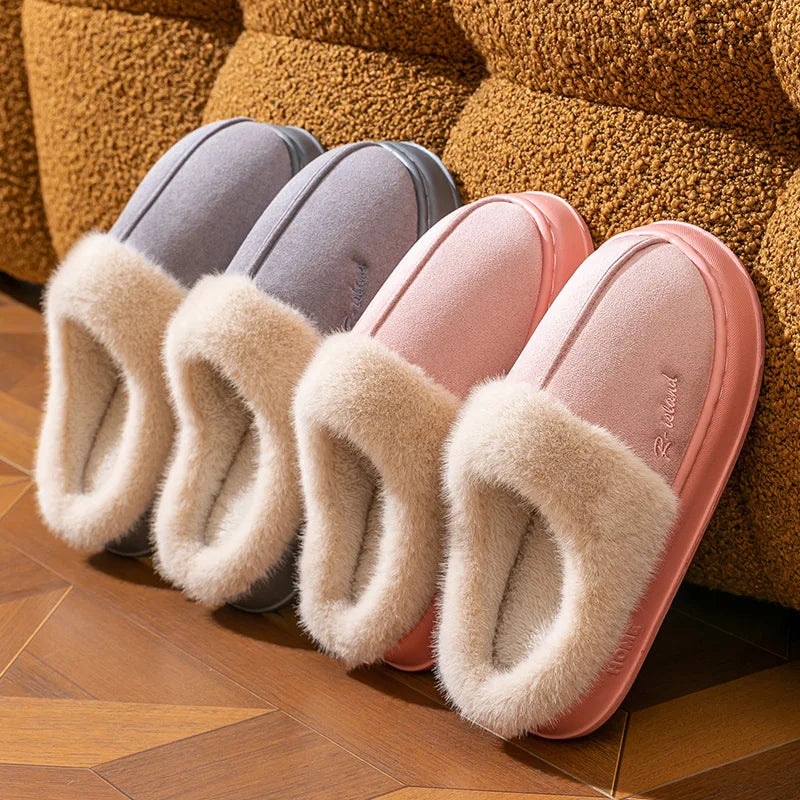Zapatillas térmicas de casa para mujer