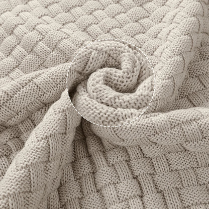 Jersey de punto cómodo y cálido de manga larga y cuello redondo para hombre