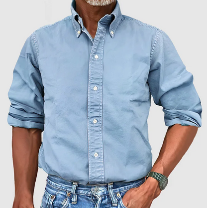 Leon™️| Camisa de manga larga resistente a las arrugas