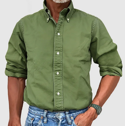 Leon™️| Camisa de manga larga resistente a las arrugas