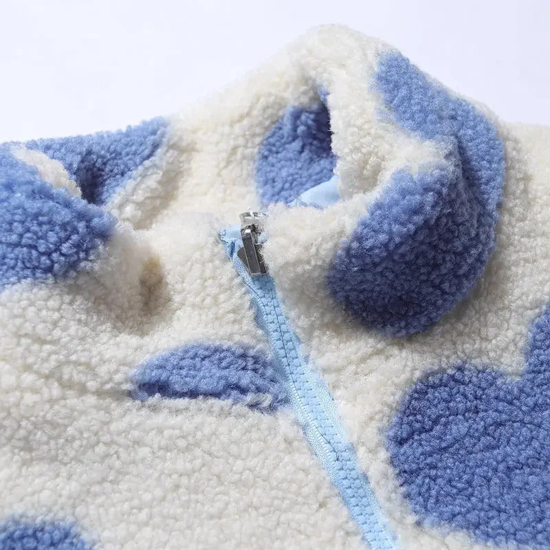 Daria™ – Chaqueta reversible con corazones