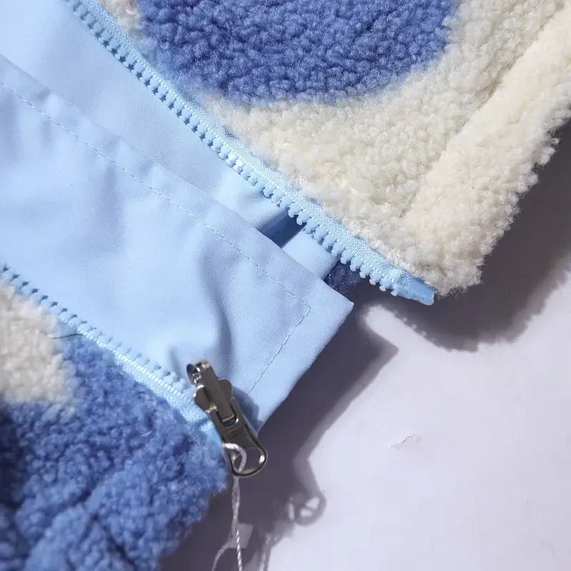 Daria™ – Chaqueta reversible con corazones