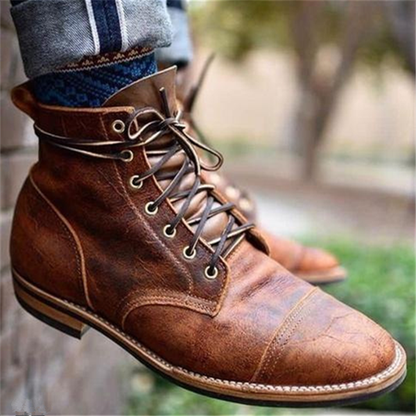 Christian | Botines de cuero premium
