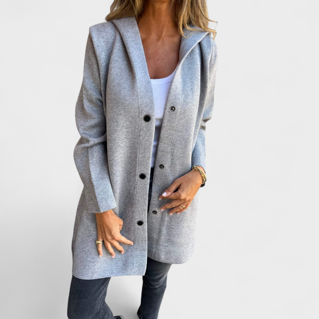 Sancha - Abrigo Urbano con Capucha