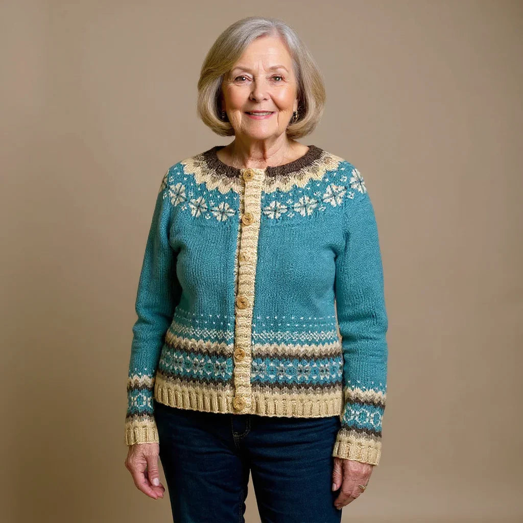 Allaira | Cárdigan islandés vintage