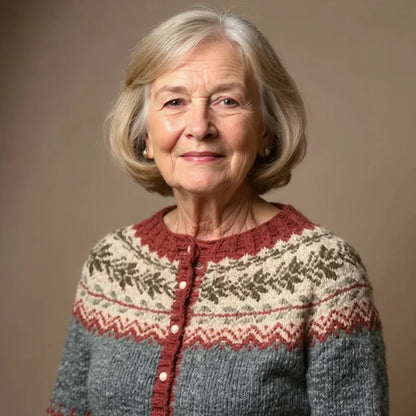 Atasha | Cárdigan islandés vintage