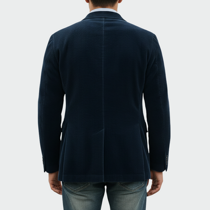 Tommy | Conjunto de 2 piezas: blazer y chaleco de terciopelo